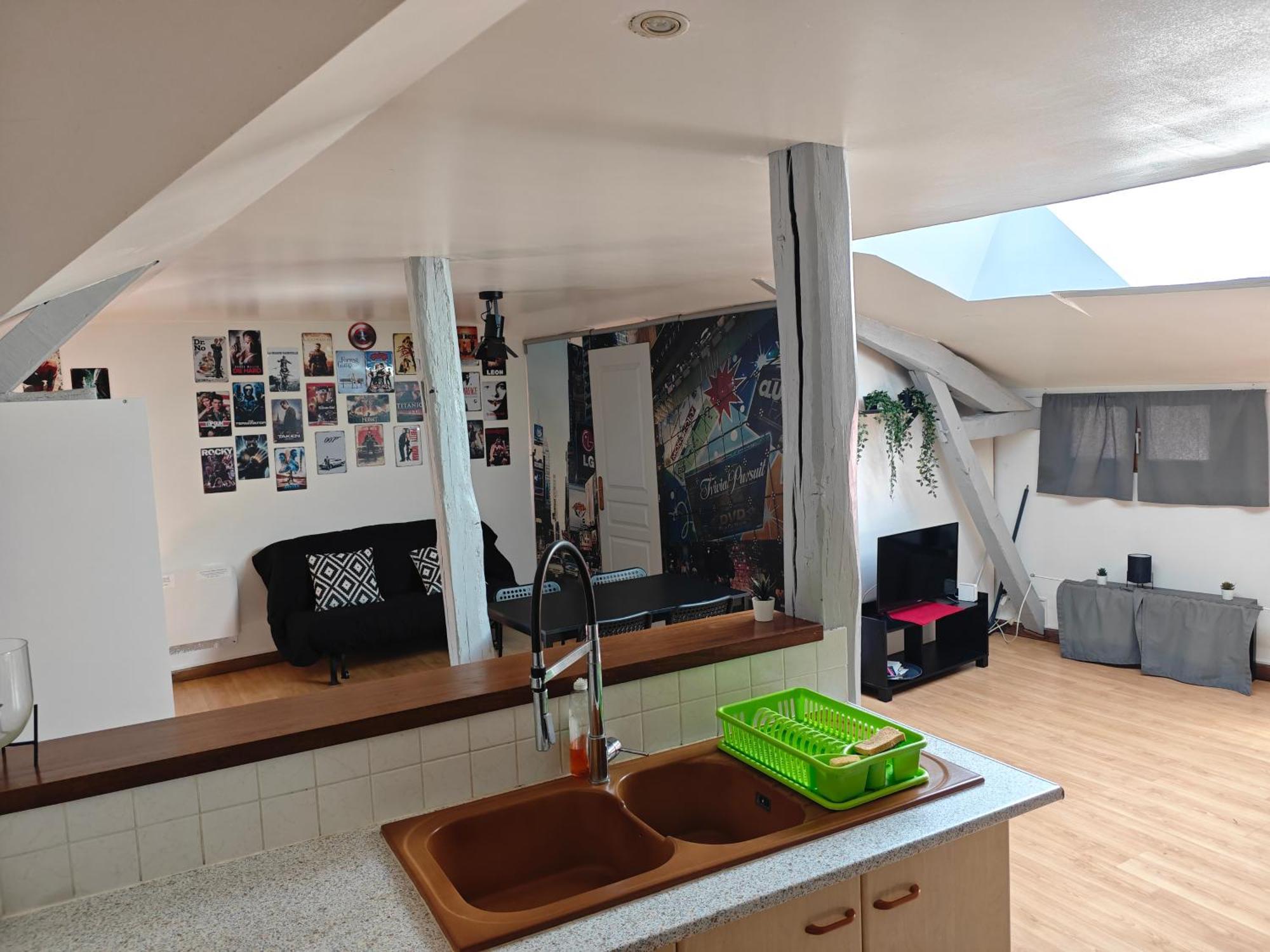 Cine Loft 55 M2 Centre Ville Chalons en Champagne Luaran gambar